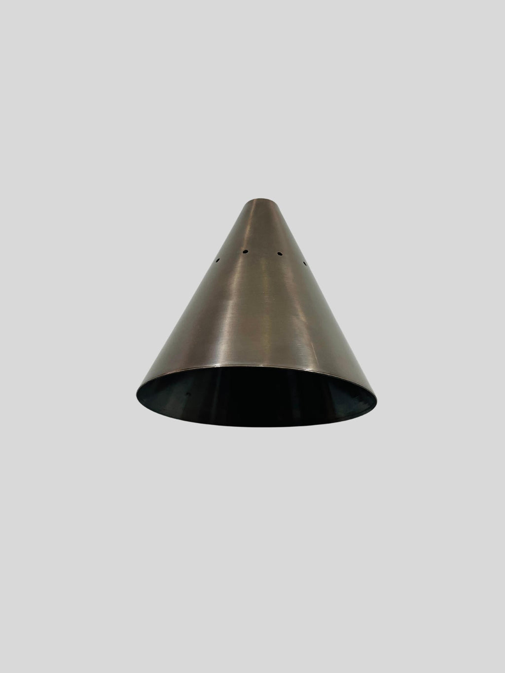 Mid Century Cone Wall Sconce – Antique Brass Italian Light