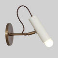 Mid Century Brass Pivot Wall Sconce, Single Light