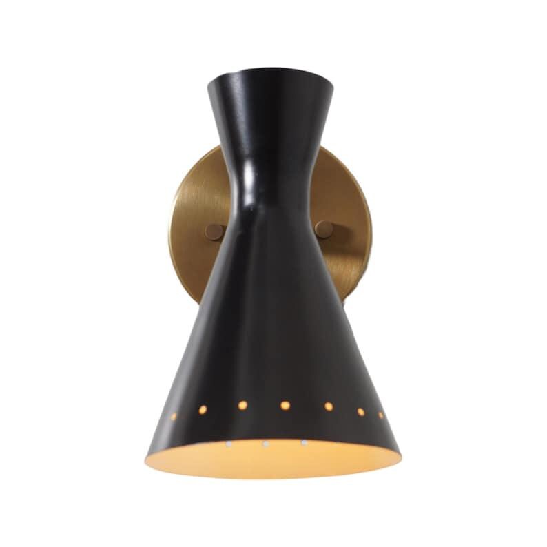 Mid Century Stilnovo Brass Wall Sconce, Pivot Light Fixture