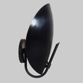 Mid Century Brass Wall Sconce - Articulating Curved Bedside Lamp