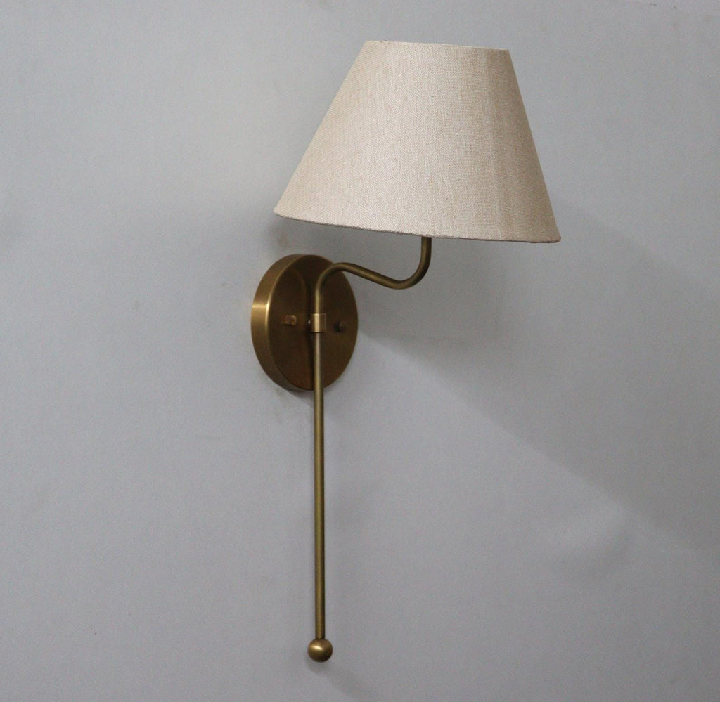 Artisanal Opulence Handcrafted Elegant Brass Wall Lamp ~ Timeless Piece For Home Decor Light