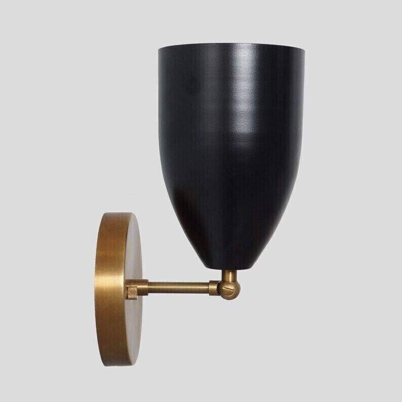 Mid Century Brass Articulated Sputnik Wall Sconce