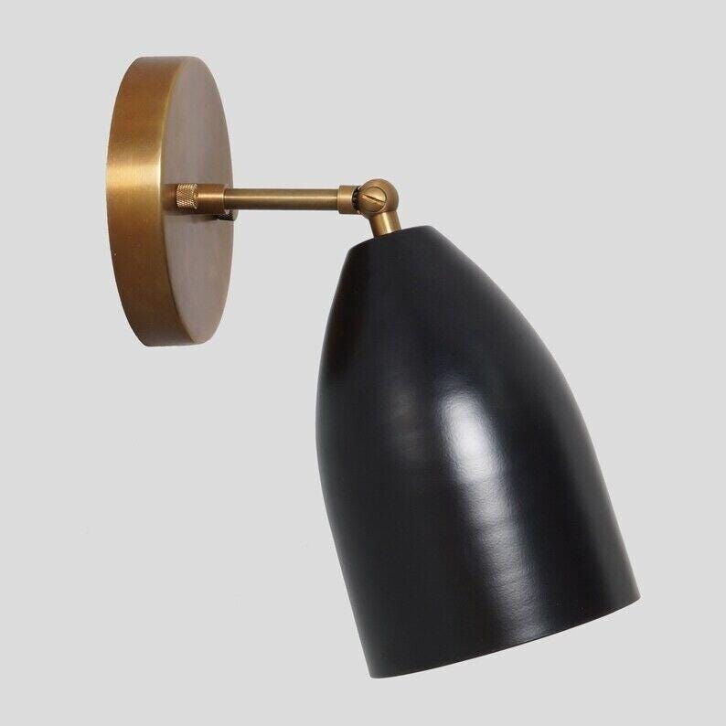 Mid Century Brass Articulated Sputnik Wall Sconce