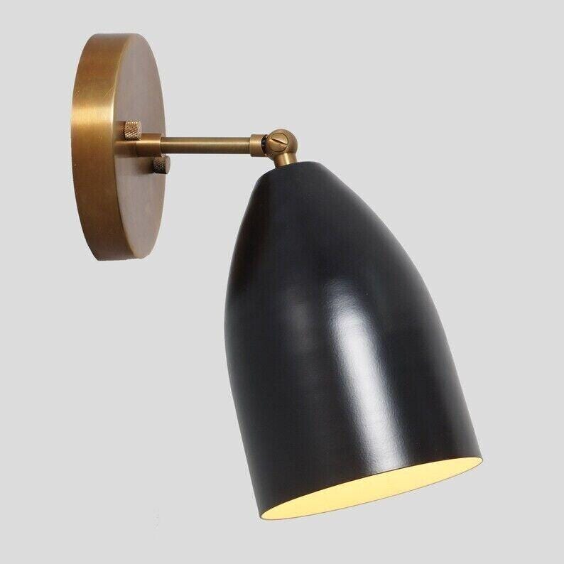 Mid Century Brass Articulated Sputnik Wall Sconce