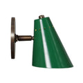 Mid Century Brass Wall Sconce, Articulated Bedroom Vanity Light