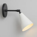 Mid Century Brass Articulated Wall Sconce - Vanity Light