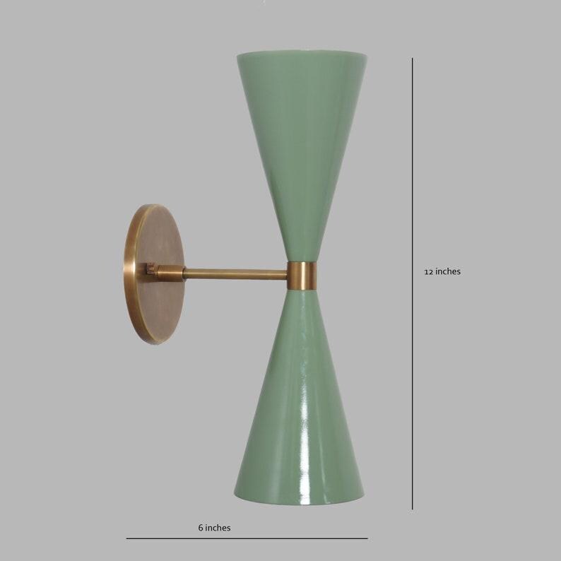 Mid Century Sputnik Wall Sconce, Articulated Brass Vanity Light