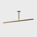 Mid Century Sputnik Two Arm Light Linear Chandelier Modern  Chandelier Ceiling Fixture