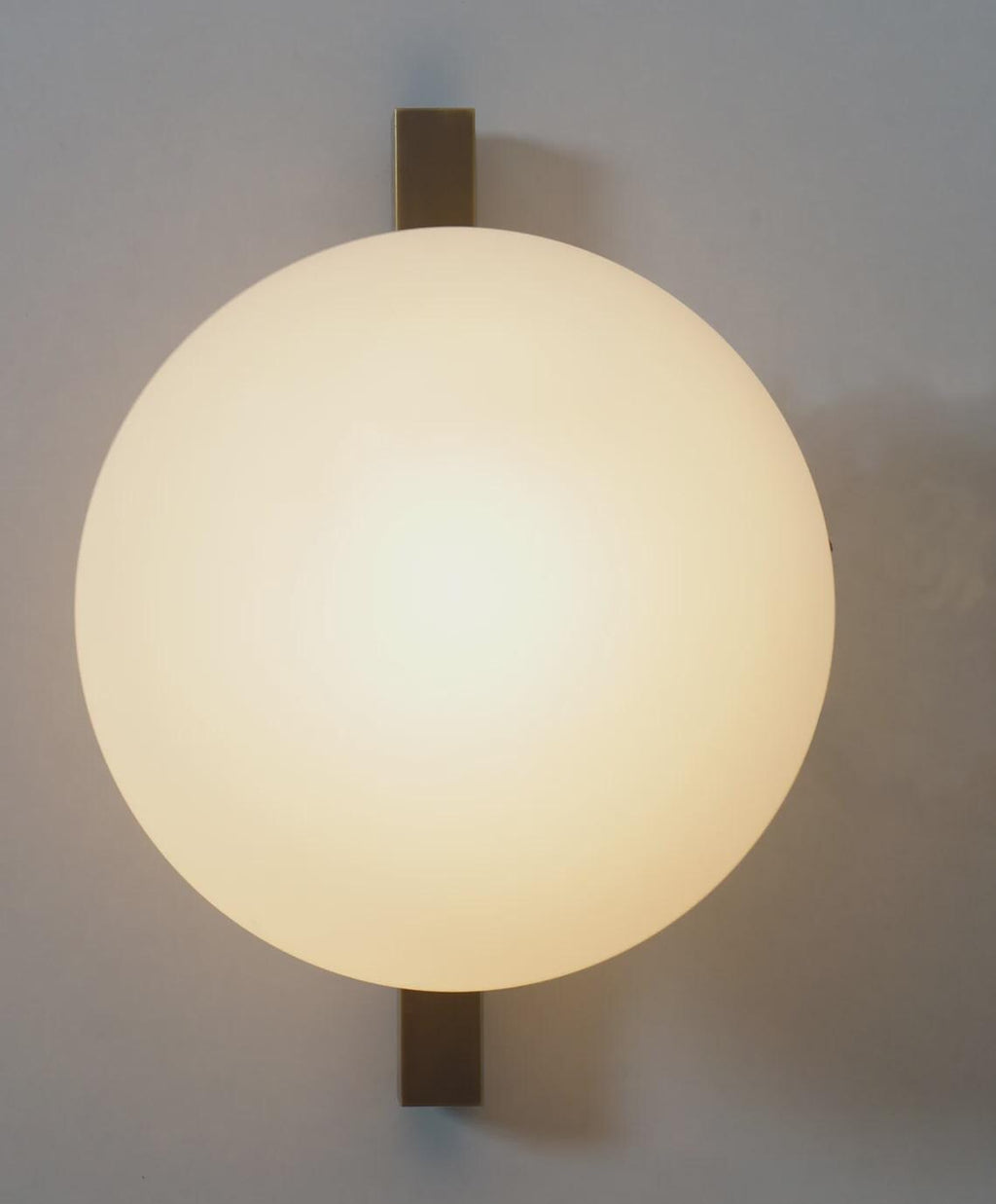 Single Globe Sputnik Brass Wall Sconce Patina  Wall Mount Lamp Fixture