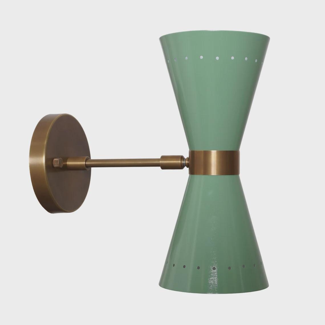 Mid Century Style Brass Sputnik Wall Sconce Wall Lamp Bedside