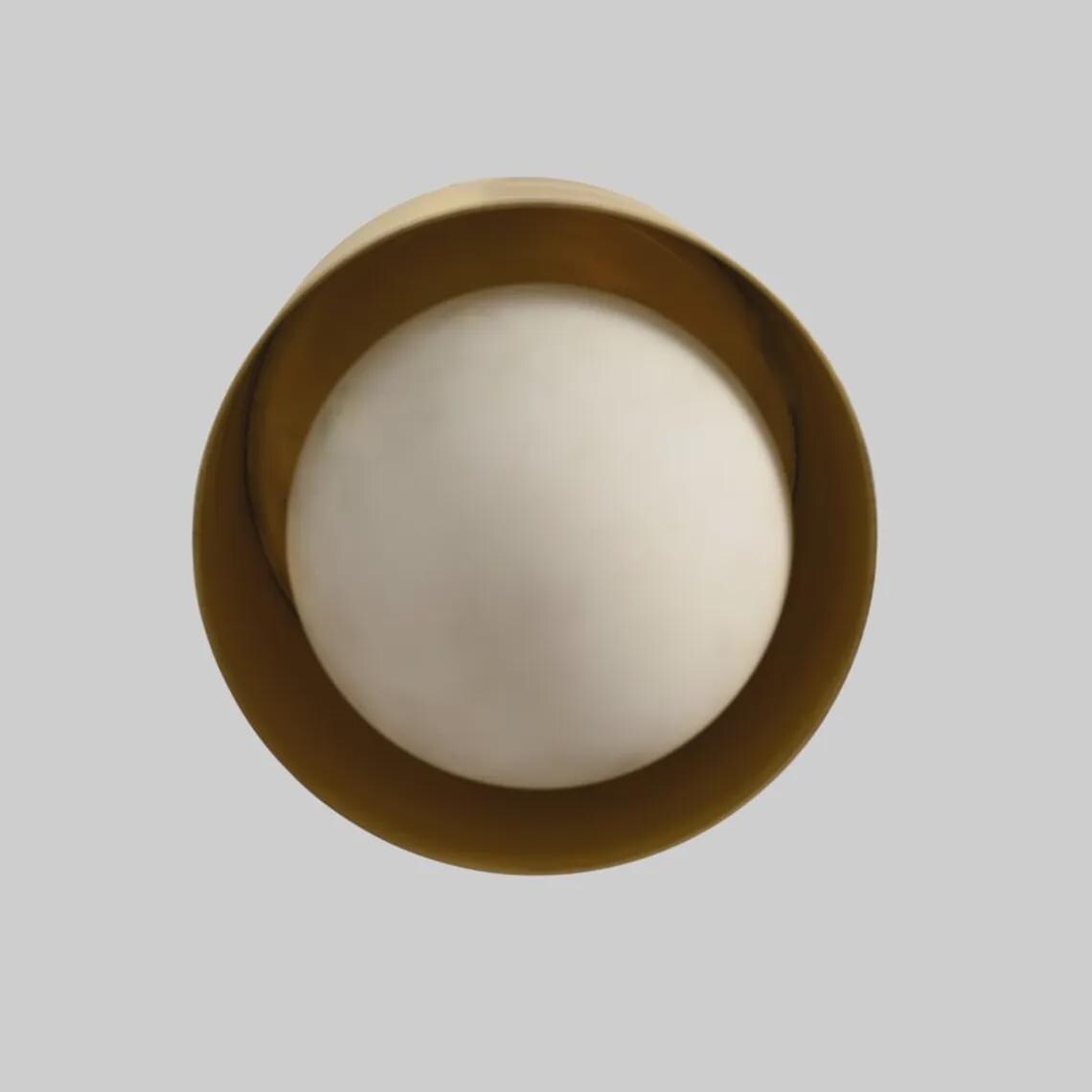 Brass Ceiling Spotlight - Modern Flush Mount Light Fixture