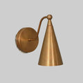 Mid century Wall Sconce 1950s Italian Style Brass Light Wall Lamp Fixture