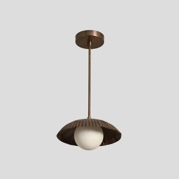 Brass Sputnik Pendant Light: Italian Modern Semi Flush Mount