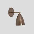 Wall Sconce Lamp Antique Brass Mid Century Shade Adjustable Wall Light Fixtures